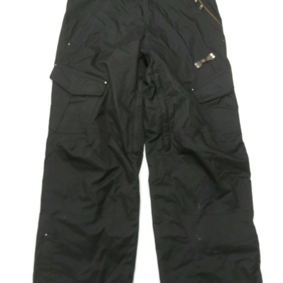 Sims Snowboarding Pants Men Medium Black Striped Ski Winter Snow 32 x 31 - Picture 8 of 11